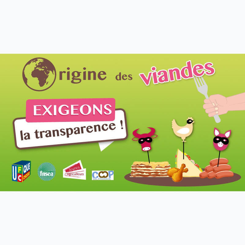 Biocoop soutient la pétition pour l'étiquetage de l'origine des viandes dans les produits transformés Biocoop soutient la pétition pour l'étiquetage de l'origine des viandes dans les produits transformés